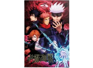 8714597632439 - Poster REINDERS Jujutsu Kaisen Bilder Gr B H T 61 cm x 915 cm x 01 cm bunt Poster