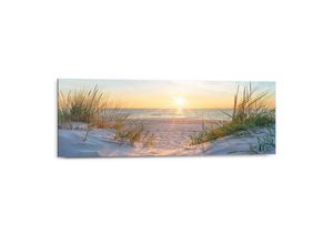 8714597636437 - Deco-Panel REINDERS Sonnenuntergang Bilder Gr B H T 90 cm x 30 cm x 2 cm beige Kunstdrucke