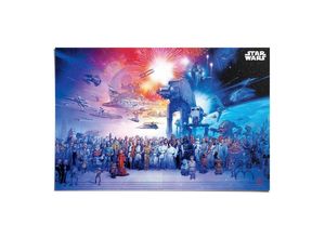 8714597637861 - Poster REINDERS Star Wars - universe Bilder Gr B H T 915 cm x 61 cm x 01 cm blau Poster