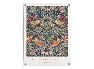 8714597638912 - Poster REINDERS William Morris - Erdbeerdieb Bilder Gr B H T 60 cm x 80 cm x 01 cm bunt Poster Outdoor für Garten oder Balkon