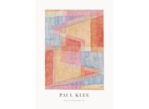 8714597639247 - Leinwandbild REINDERS Paul Klee - Das Licht und die Schärfen Bilder Gr B H T 50 cm x 70 cm x 22 cm bunt Leinwandbilder