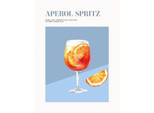 8714597640359 - Wandbild REINDERS Aperol Spritz Bilder Gr B H T 30 cm x 40 cm x 16 cm orange Kunstdrucke