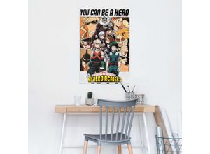 8714597646924 - Poster REINDERS My Hero Academia S3 - be a hero bunt (farbe bild(er) bunt) B61cm H915cm T01cm Holzwerkstoff Bilder