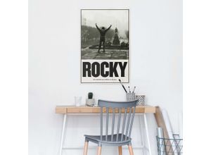 8714597652215 - Poster REINDERS Rocky - Rocky Balboa schwarz (farbe bild(er) schwarz) B61cm H915cm T01cm Holzwerkstoff Bilder