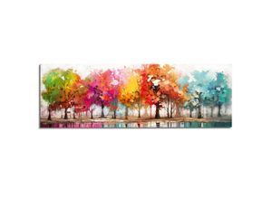 8714597654042 - Deco-Panel REINDERS Colour Forest Bilder Gr B H T 156 cm x 52 cm x 2 cm bunt Kunstdrucke