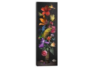 8714597655476 - Wandbild REINDERS Flower Portrait Bilder Gr B H T 52 cm x 156 cm x 3 cm bunt