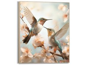 8714597656565 - Bild SPRING BIRDS (BHT 50x40x3 cm)