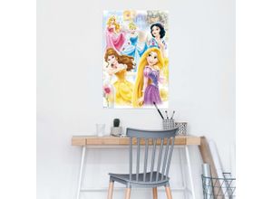 8714597662092 - Poster REINDERS Disney - princess bunt (farbe bild(er) bunt) B61cm H915cm T01cm Holzwerkstoff Bilder