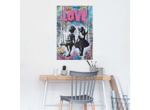 8714597663457 - Poster REINDERS Young Love bunt (farbe bild(er) bunt) B61cm H915cm T01cm Holzwerkstoff Bilder
