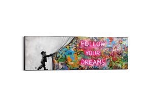 8714597664126 - Wandbild REINDERS Surprise Wall Bilder Gr B H T 156cm x 52cm x 3cm bunt