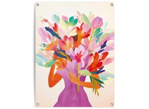 8714597669176 - Poster REINDERS Blumenmädchen bunt (farbe bild(er) mehrfarbig) B60cm H80cm T01cm Bilder