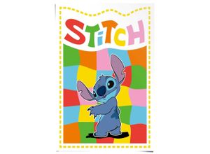 8714597669787 - Poster REINDERS Stitch - chequered Stitch blau (farbe bild(er) blau) B61cm H915cm T01cm Bilder