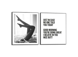 8714597671797 - Poster REINDERS Body schwarz (farbe bild(er) schwarz weiß) B40cm H50cm T16cm Bilder