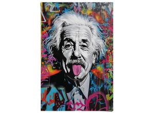 8714597673517 - Poster REINDERS Einstein Tongue bunt (farbe bild(er) mehrfarbig) B61cm H915cm T01cm Bilder Hobbyraum - Mehrfarbig - 150 gr Papier - Street Art - 61x915 cm