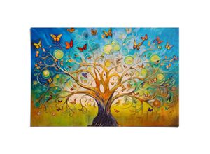 8714597673616 - Poster REINDERS Colourful Tree of Life bunt (farbe bild(er) mehrfarbig) B915cm H61cm T01cm Bilder