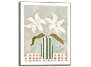 8714597680621 - Poster REINDERS Abstract Table Flowers grün (farbe bild(er) grün) B40cm H50cm T16cm Bilder