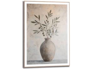 8714597680652 - Poster REINDERS Oliven auf Vase grün (farbe bild(er) grün) B50cm H70cm T22cm Bilder Wohnzimmer - Grün - MDF - Abstrakt - 50x70 cm 8714597680652 - Poster REINDERS Oliven auf Vase grün (farbe bild(er) grün) B50cm H70cm T22cm Bilder Wohnzimmer - Grün - MDF - Abstrakt - 50x70 cm