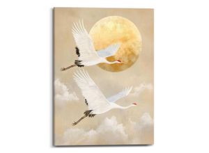 8714597681949 - Leinwandbild REINDERS Kräne beige (farbe bild(er) beige) B50cm H70cm T25cm Bilder Wohnzimmer - Mond - Beige - Leinwand - Tiere - 50x70 cm 8714597681949 - Leinwandbild REINDERS Kräne beige (farbe bild(er) beige) B50cm H70cm T25cm Bilder Wohnzimmer - Mond - Beige - Leinwand - Tiere - 50x70 cm
