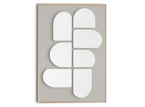 8714597684179 - Wandbild REINDERS Abstract lichtgrijs met wit weiß (farbe bild(er) weiß) B70cm H100cm T3cm Bilder Home Office - Weiß - MDF - Abstrakt - 70x100 cm 8714597684179 - Wandbild REINDERS Abstract lichtgrijs met wit weiß (farbe bild(er) weiß) B70cm H100cm T3cm Bilder Home Office - Weiß - MDF - Abstrakt - 70x100 cm