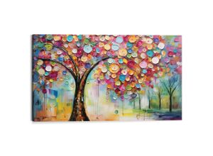 8714597688443 - Deco-Panel REINDERS Mehrfarbiger Baum bunt (farbe bild(er) mehrfarbig) B118cm H70cm T2cm Bilder Wohnzimmer - Mehrfarbig - MDF - Wald - 118x70 cm 8714597688443 - Deco-Panel REINDERS Mehrfarbiger Baum bunt (farbe bild(er) mehrfarbig) B118cm H70cm T2cm Bilder Wohnzimmer - Mehrfarbig - MDF - Wald - 118x70 cm