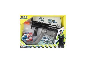 8714627006155 - Toi-Toys - Polizei-Pistole MP5K Gun mit Schaumstoffpfeilen (mit Licht Sound & Vibration)