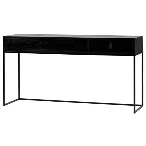 8714713079254 - Ebern Designs Esstisch - Inklusive Aufbewahrung - Schwarz