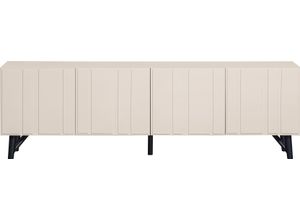 8714713180035 - TV-Schrank WOOOD Miller Tv Meubel Grenen Dust Schränke Gr B H T 181 cm x 56 cm x 46 cm weiß TV-Sideboards