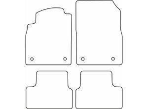 8714767429142 - AutoStyle Fußmattensatz OPEL TM OP537V Autofußmatten