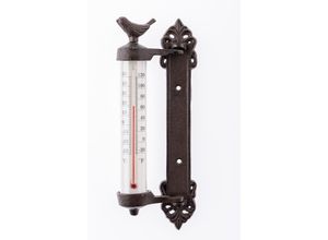 8714982130649 - Esschert Design Wandthermometer Braun Gusseisen BR20