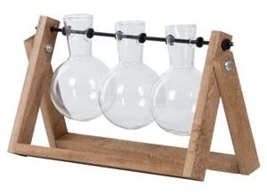 8714982198656 - esschert design Dekovase »L 45437 cm Braun Transparent« Holzart Paulownia (China)