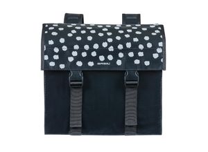 8715019177392 - BASIL Doppelpacktasche Urban Loadschwarz weiß