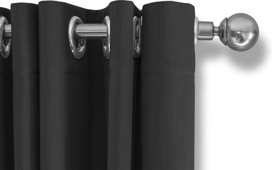 8715342022086 - LIFA LIVING Vorhang - Grau - Verdunkelung & Schalldämmung - Vorhänge mit Haken - 100% Polyester - 300 x 250 cm - 1 Stück 8715342022086 - LIFA LIVING Vorhang - Grau - Verdunkelung & Schalldämmung - Vorhänge mit Haken - 100% Polyester - 300 x 250 cm - 1 Stück