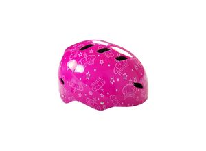 8715347009150 - Volare Fahrrad Skate Helm Rosa - Kopfumfang 55-57 cm TÜV GS geprüft