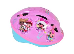 8715347010293 - LOL Surprise Childrens Bicycle Helmet - 52-56 cm - Pink