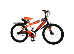 8715347020735 - Kinderfahrrad Sportivo Jungen 18 Zoll Kinderrad in Neon Orange Schwarz