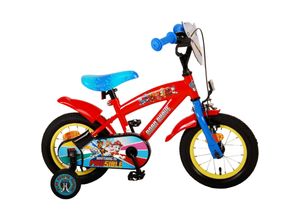 8715347211072 - Kinderfahrrad Paw Patrol für Jungen 12 Zoll Kinderrad in Rot Blau