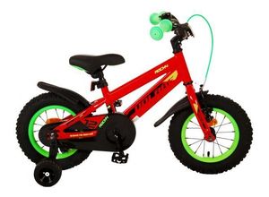 8715347211232 - Kinderfahrrad Rocky für Jungen 12 Zoll Kinderrad in Rot Fahrrad