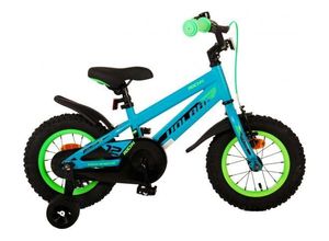 8715347211270 - Volare Rocky Kinderfahrrad - Jungen - 12 Zoll - Grün