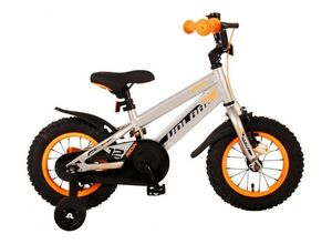 8715347211331 - Volare Rocky Kinderfahrrad - Jungen - 12 Zoll - Grau