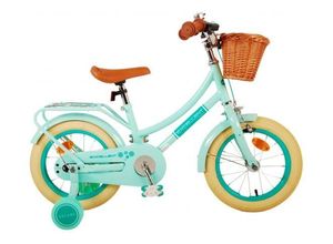 8715347211478 - Kinderfahrrad Excellent für Mädchen 14 Zoll Kinderrad in Grün Fahrrad