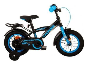 8715347211706 - Volare Thombike Kinderfahrrad - Jungen - 12 Zoll - Schwarz Blau