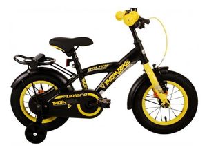 8715347211768 - Kinderfahrrad Thombike für Jungen 12 Zoll Kinderrad in Schwarz Gelb