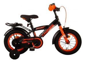 8715347211782 - Volare Thombike Kinderfahrrad - Jungen - 12 Zoll - Schwarz Orange