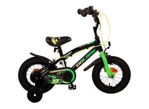 8715347211836 - Volare Super GT Kinderfahrrad - Jungen - 12 Zoll - Grün - Zwei Handbremsen