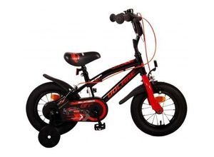 8715347211850 - Volare Super GT Kinderfahrrad - Jungen - 12 Zoll - Rot - Zwei Handbremsen