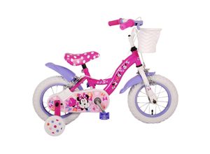 8715347212666 - VOLARE Kinderfahrrad Disney Minnie Cutest Ever! 12 Zoll ohne Rücktrittbremse