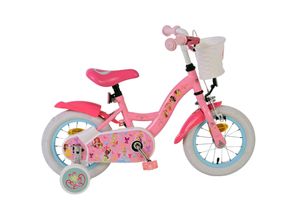 8715347212970 - Kinderfahrrad Disney Princess in Rosa für Mädchen 12 Zoll Kinderrad