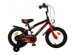 8715347213854 - Volare Super GT Kinderfahrrad - Jungen - 14 Zoll - Rot - Zwei Handbremsen