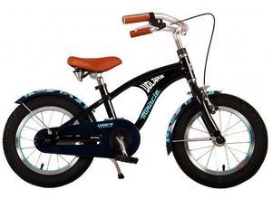 8715347214868 - Volare Miracle Cruiser Kinderfahrrad - Jungen - 14 Zoll - Matte Blau - Prime Collection