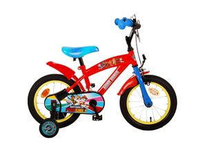 8715347215087 - Kinderfahrrad Paw Patrol für Jungen 14 Zoll Kinderrad in Rot Blau